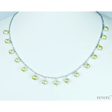 Load image into Gallery viewer, supernova gold AAA grade cultured fresh water pearls on a sterling silver chain. Suitable for office wear and for evening dressing