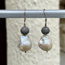 Load image into Gallery viewer, Riya Earrings | Pearl | 925 sterling silver