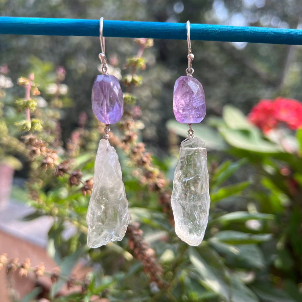 Raw Radiance | Amethyst | Prasiolite