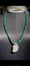 Load image into Gallery viewer, Mystic Necklace | Malachite | Hematite | Sterling Silver
