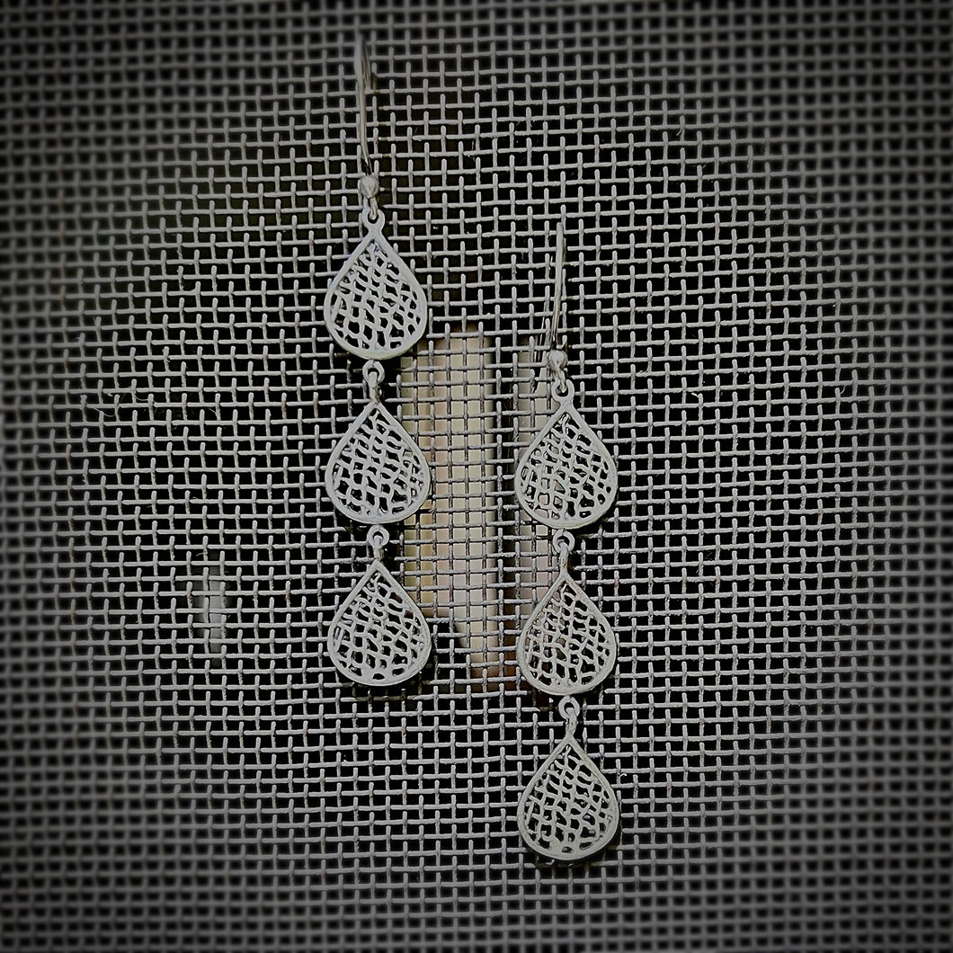 Petals Earrings | Sterling Silver