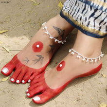 Load image into Gallery viewer, Nazneen Anklets | Pearl | Sterling Silver
