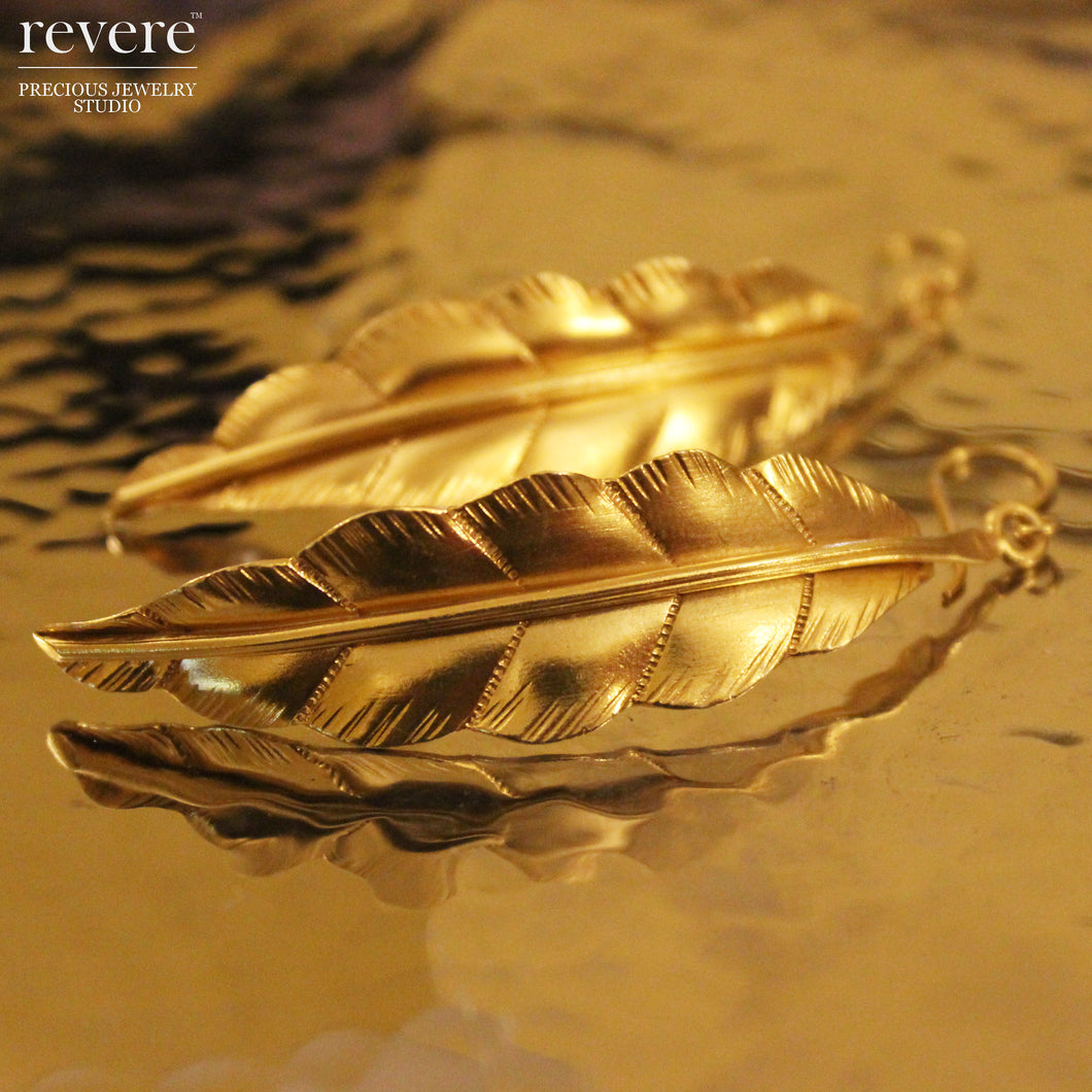 Saraca Earrings | Gold Plated | Sterling Silver