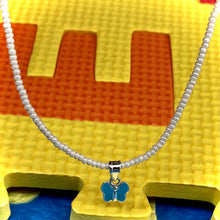 Load image into Gallery viewer, Baby Blue Butterfly Necklace
