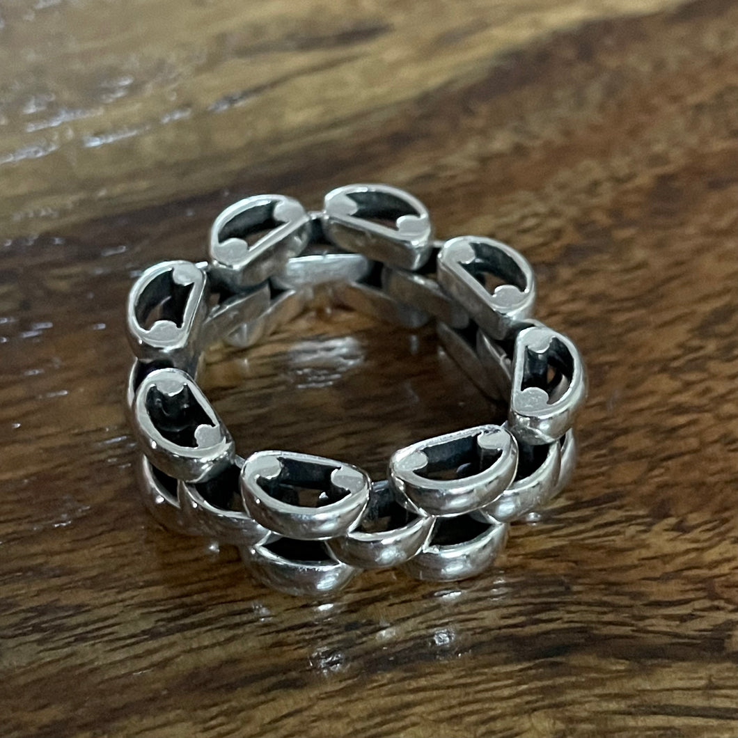 Nikita ring | Chain ring | Sterling Silver