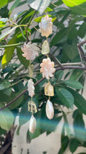 Load image into Gallery viewer, Vastika Earrings | Lemon Topaz | Pearl | 18k gold plated sterling silver
