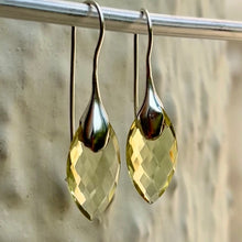Load image into Gallery viewer, Jasmeet Earrings | Lemon Quartz | Sterling Silver
