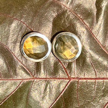Load image into Gallery viewer, Ekiya Earrings | Labradorite | Sterling Silver
