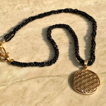 Load image into Gallery viewer, Mandala Necklace | Spinel | Pendant
