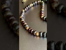 Load and play video in Gallery viewer, Grace Necklace | Pearls | Pyrite
