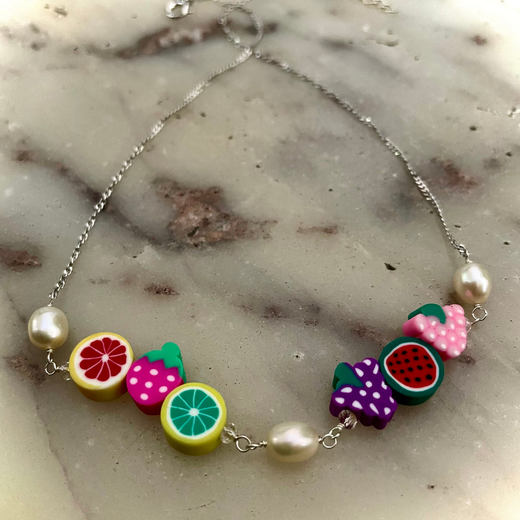 Berries necklace | Sterling Silver