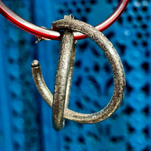 Load image into Gallery viewer, Hiral earrings | Silver Hoops
