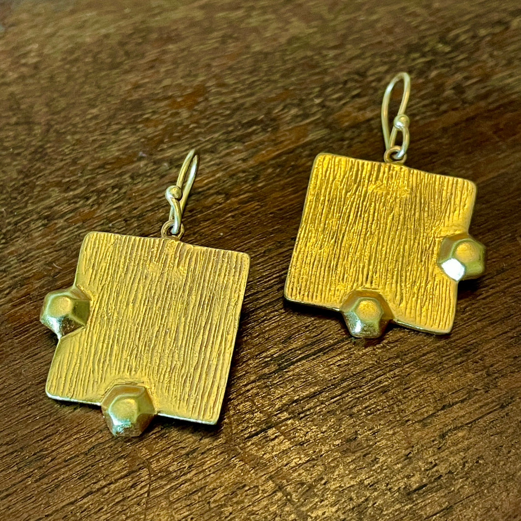 Angel earrings | 18k gold plated
