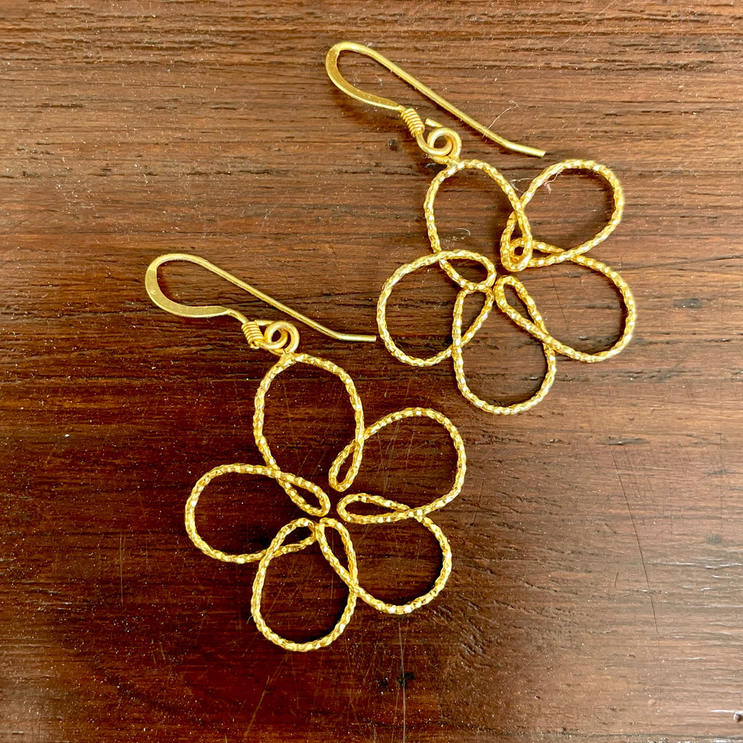 Suman earrings | 18k gold plated