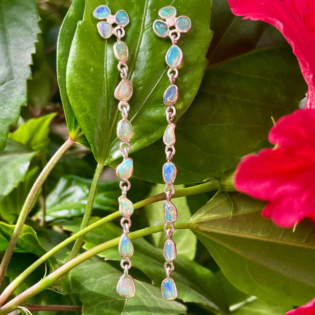 Opaali Earrings | Opal | Sterling silver
