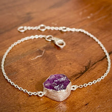 Load image into Gallery viewer, Lolita bracelet | Amethyst | Silver
