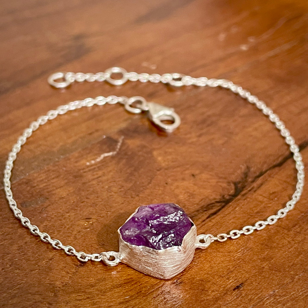 Lolita bracelet | Amethyst | Silver