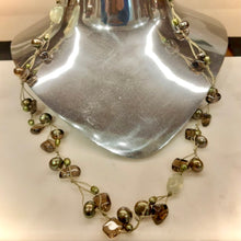 Load image into Gallery viewer, Tamanna necklace | Pearl | Quartz | Prehnite
