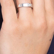 Load image into Gallery viewer, Yasti ring | Diamond | Sterling Silver
