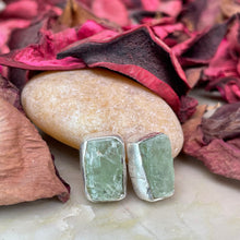 Load image into Gallery viewer, Garima Earrings | Aquamarine | 925 sterling silver
