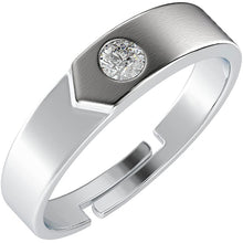Load image into Gallery viewer, Yasti ring | Diamond | Sterling Silver
