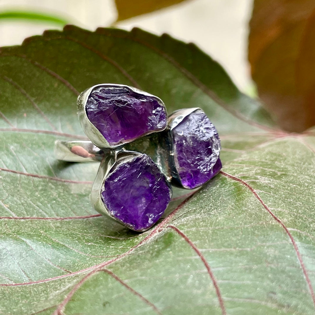 Anika ring | Amethyst