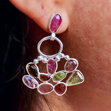 Load image into Gallery viewer, Ambuj Earrings | Tourmaline

