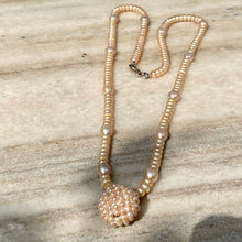Load image into Gallery viewer, Peaches n Creme necklace | Pearl
