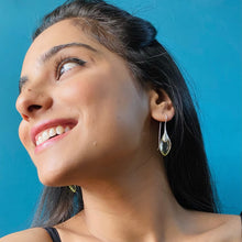 Load image into Gallery viewer, Jasmeet Earrings | Lemon Quartz | Sterling Silver
