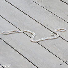 Load image into Gallery viewer, roped classic very long single strand white AAA grade pearl necklace for day wear, evening wear and special occasions
